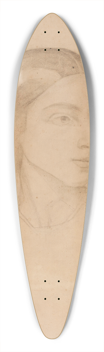 Nikolai Triik - Titi Triik 39.3 inch art pintail longboard deck