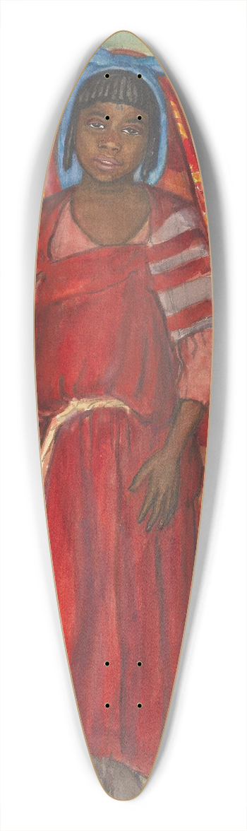 Nils Dardel - Sarah 39.3 inch art pintail longboard deck