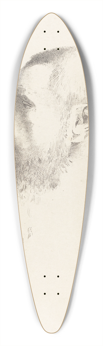 Odilon Redon - Roger Marx 39.3 inch art pintail longboard deck