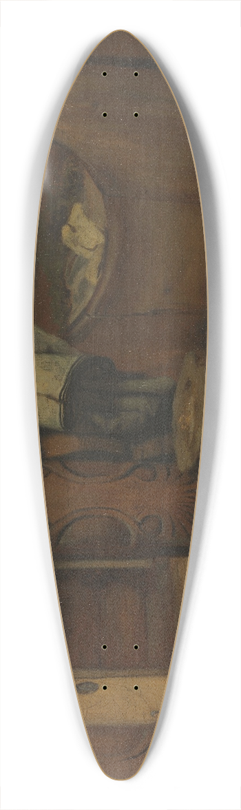 Olaf Isaachsen - Interior from Setesdal 39.3 inch art pintail longboard deck