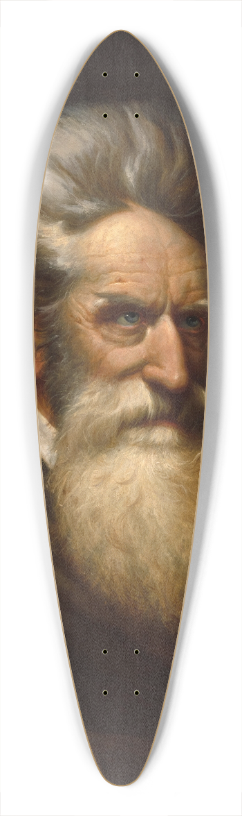 Ole Peter Hansen Balling - John Brown 39.3 inch art pintail longboard deck