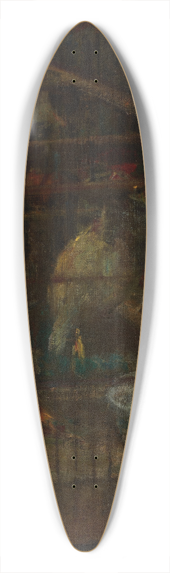 Olga Boznanska - Birdcage 39.3 inch art pintail longboard deck
