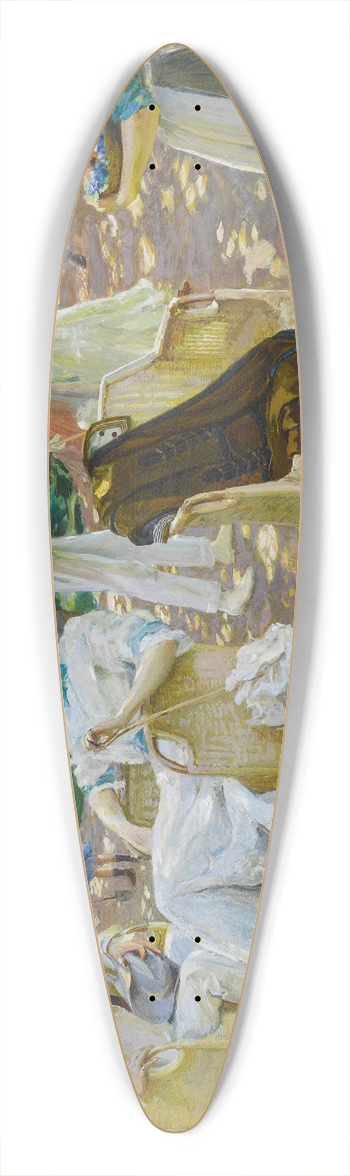 Oscar Arthur Bluhm - Midsummer day 39.3 inch art pintail longboard deck