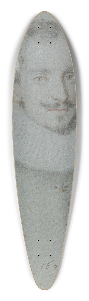 Ottavio Leoni - Bust of a gentleman 39.3 inch art pintail longboard deck