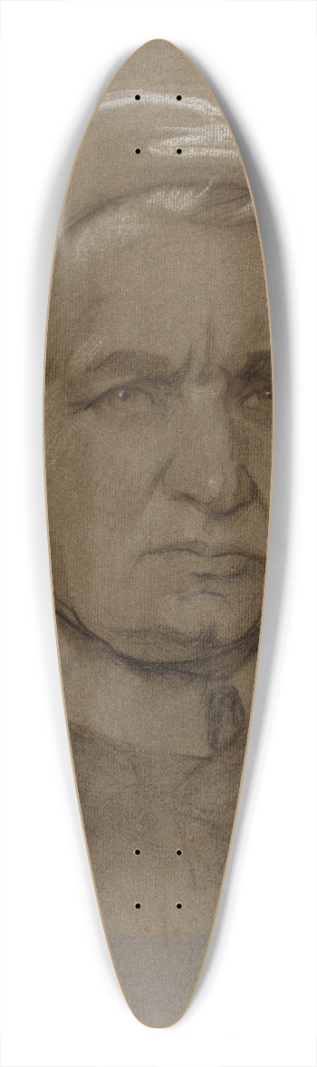 Ottilie Wilhelmine Roederstein - Selbst als Autopilotin 39.3 inch art pintail longboard deck