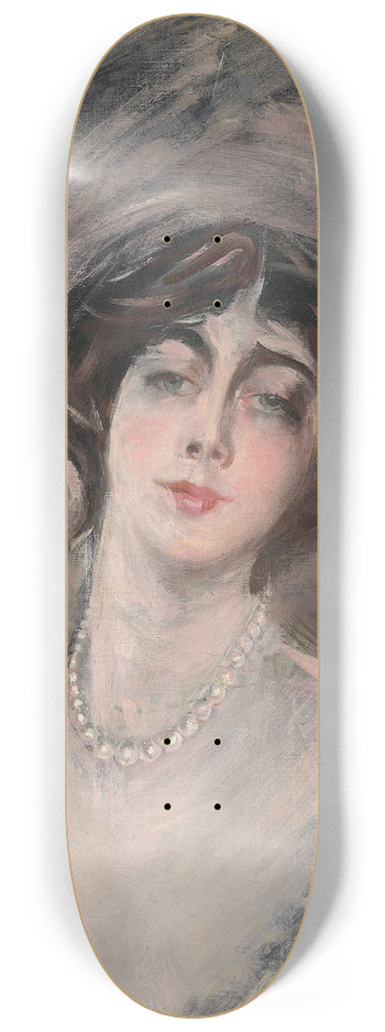 Giovanni Boldini - Donna Franca Florio 8.25 inch art skate deck