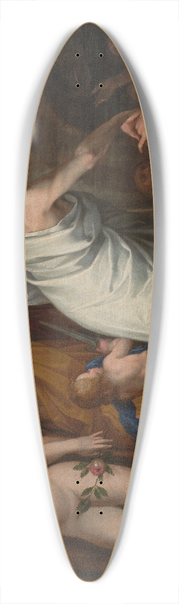 Pablo De Cspedes - Christs Descent Into Limbo 39.3 inch art pintail longboard deck
