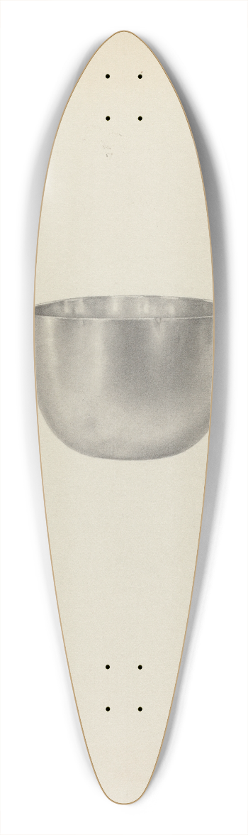 Palmyra Pimentel - Silver Tumbler Cup 39.3 inch art pintail longboard deck