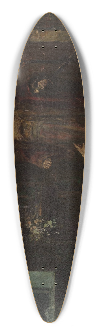 Pantaleon Szyndler - Murder scene 39.3 inch art pintail longboard deck