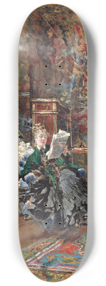 Giovanni Boldini - Les Parisiennes 8.25 inch art skate deck
