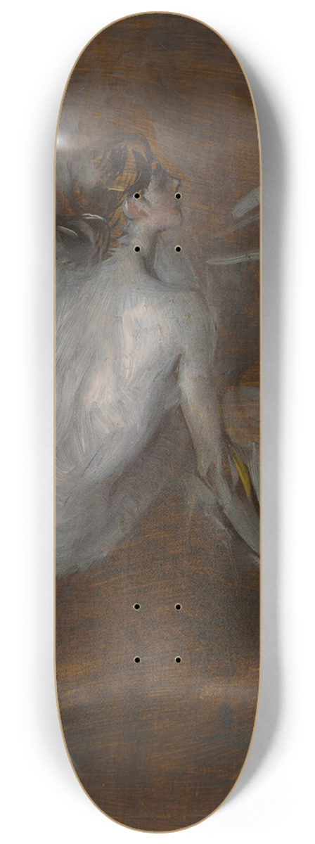 Giovanni Boldini - Nude Model 8.25 inch art skate deck