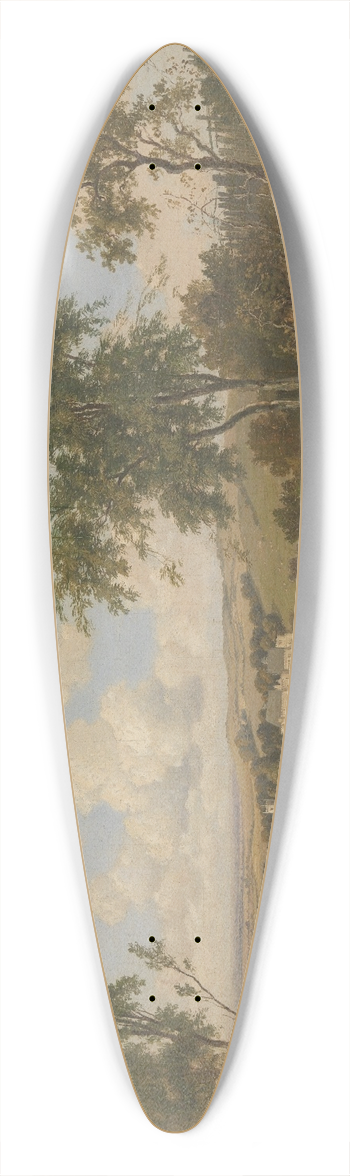 Patrick Nasmyth - Penshurst Place, Kent 39.3 inch art pintail longboard deck