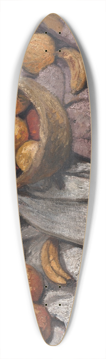 Paula Modersohn-Becker - Still life with apples and bananas 39.3 inch art pintail longboard deck