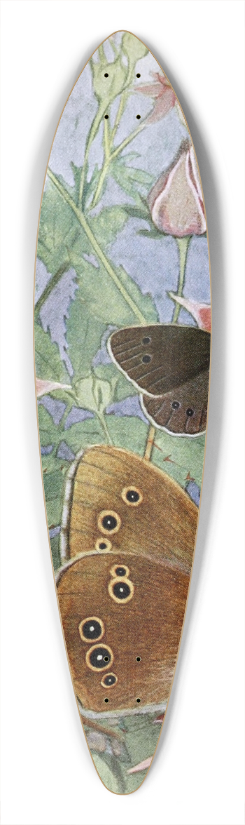 Paul-Andre Robert - Le Tristan 39.3 inch art pintail longboard deck