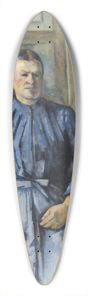 Paul Czanne - Woman with a Coffeepot 39.3 inch art pintail longboard deck