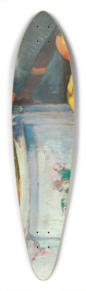 Paul Gauguin - Still Life with Peaches 39.3 inch art pintail longboard deck