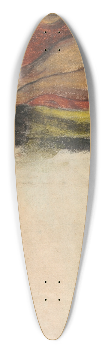 Paul Gauguin - Study for Aita tamari vahine Judith te parari II 39.3 inch art pintail longboard deck