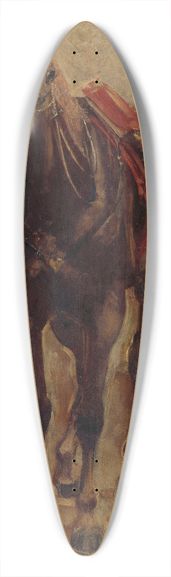 Paul-Jacques-Aim Baudry - tude de cheval pour le portrait questre du comte de Palikao. 39.3 inch art pintail longboard deck