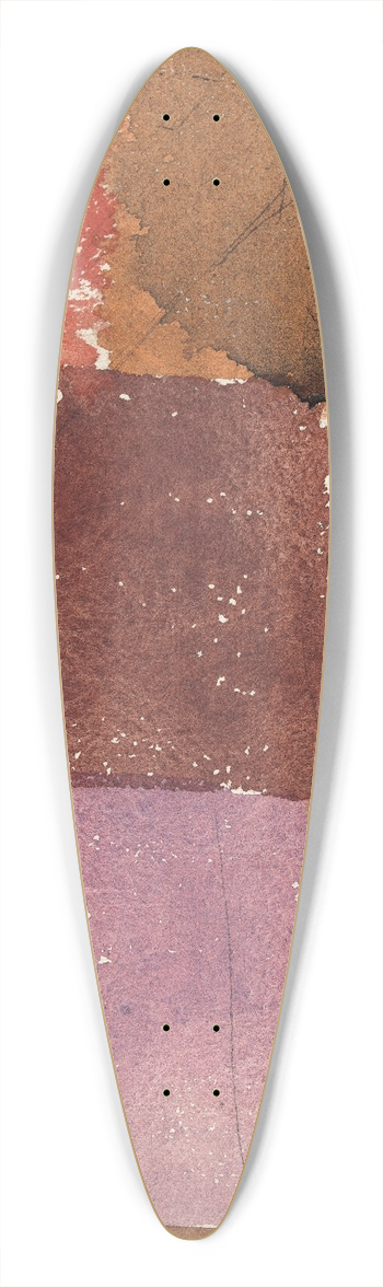 Paul Klee - Composition with Figures 39.3 inch art pintail longboard deck