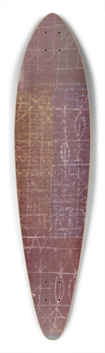 Paul Klee - Curtain 39.3 inch art pintail longboard deck