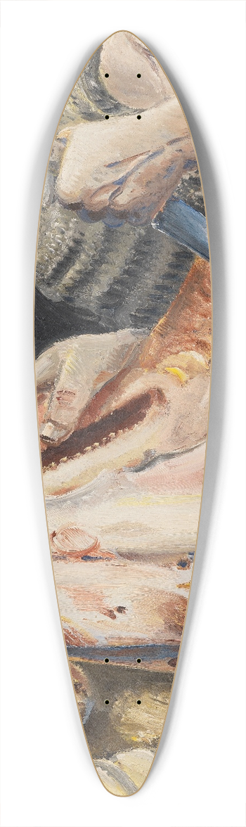 Paul Kleinschmidt - Beim Schlachten 39.3 inch art pintail longboard deck