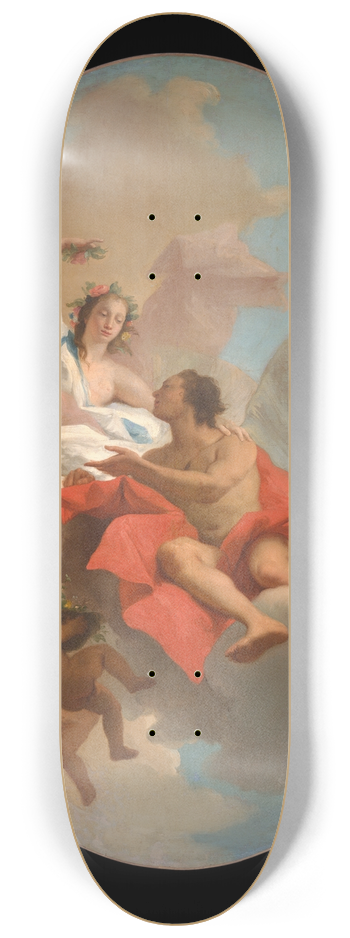 Giovanni Domenico Tiepolo - Flora Andzephyr 8.25 inch art skate deck