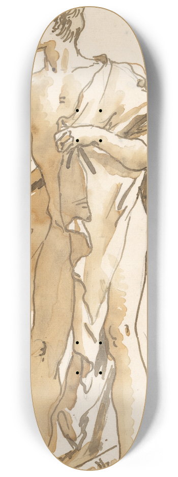 Giovanni Domenico Tiepolo - Meleager, Turning to the Left 8.25 inch art skate deck