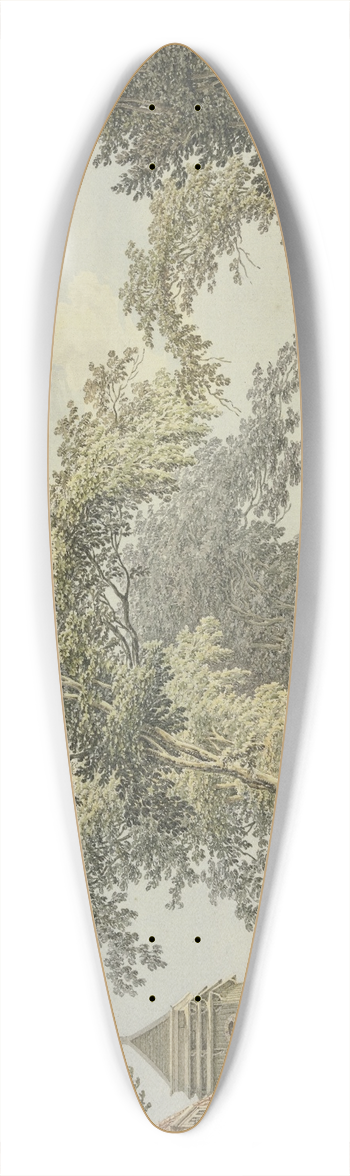 Paulus van Liender - De Buurt Overveen bij Haarlem 39.3 inch art pintail longboard deck