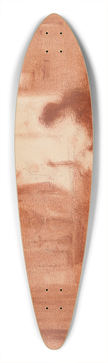Paul Verrees - Interior in the Kempen 39.3 inch art pintail longboard deck
