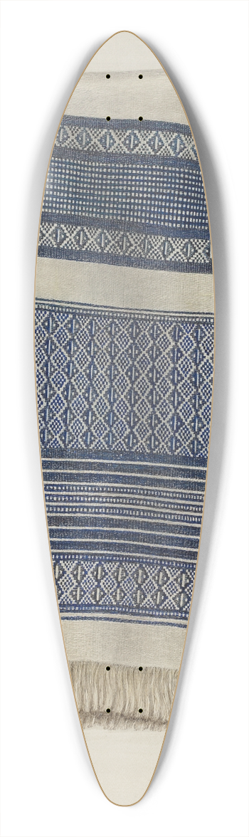 Paul Ward - Homespun Tablecloth 39.3 inch art pintail longboard deck