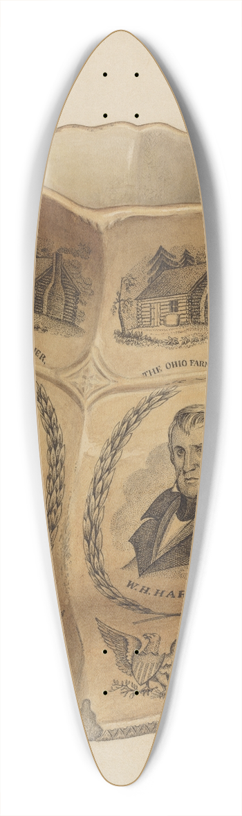 Paul Ward - Pitcher 39.3 inch art pintail longboard deck
