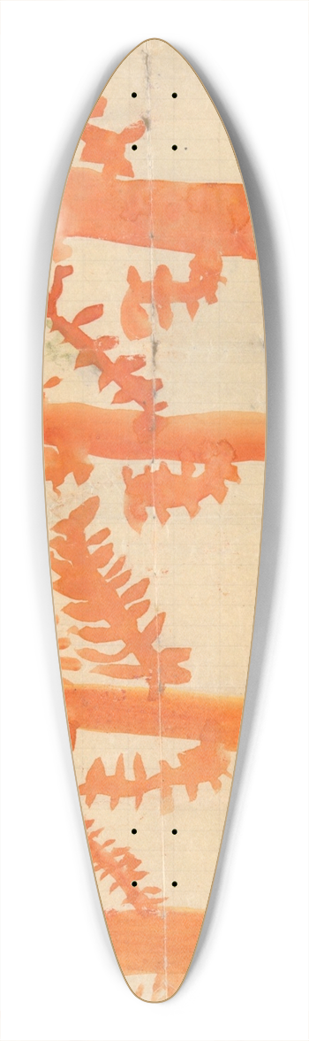 Pavel Tchelitchew - Landscape 39.3 inch art pintail longboard deck