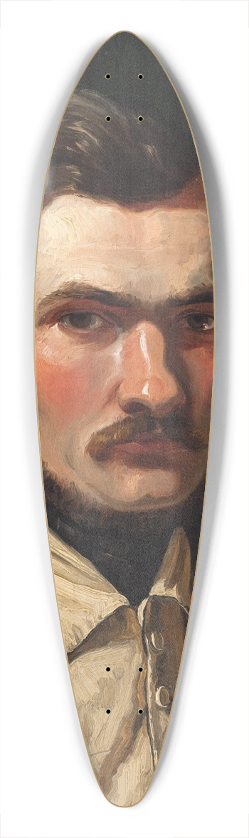 P. C. Skovgaard - The Painter J.Th. Lundbye 39.3 inch art pintail longboard deck