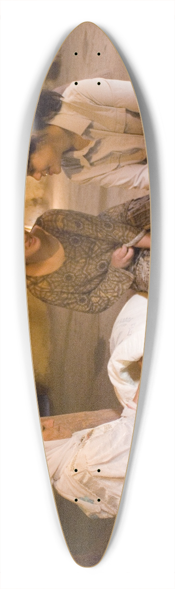 Peace Corps - Masters International 39.3 inch art pintail longboard deck