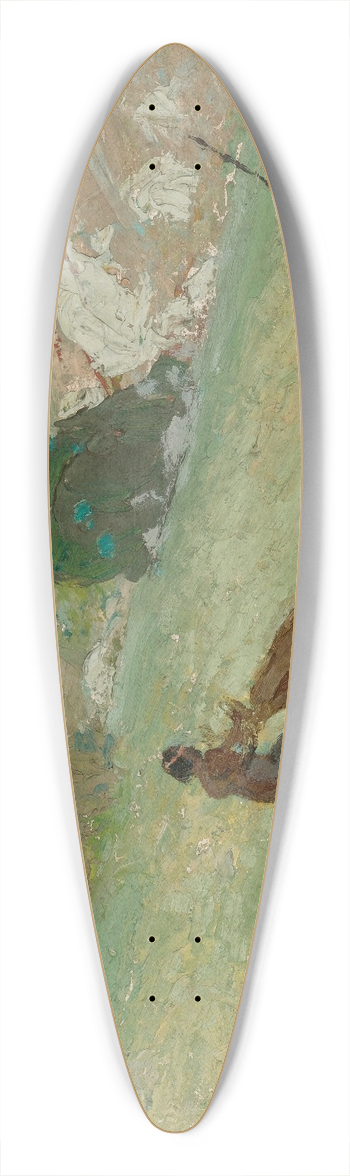 Pedro Figari - Caza 39.3 inch art pintail longboard deck