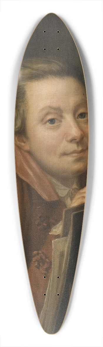 Pehr Hillestrm - Self-portrait 39.3 inch art pintail longboard deck