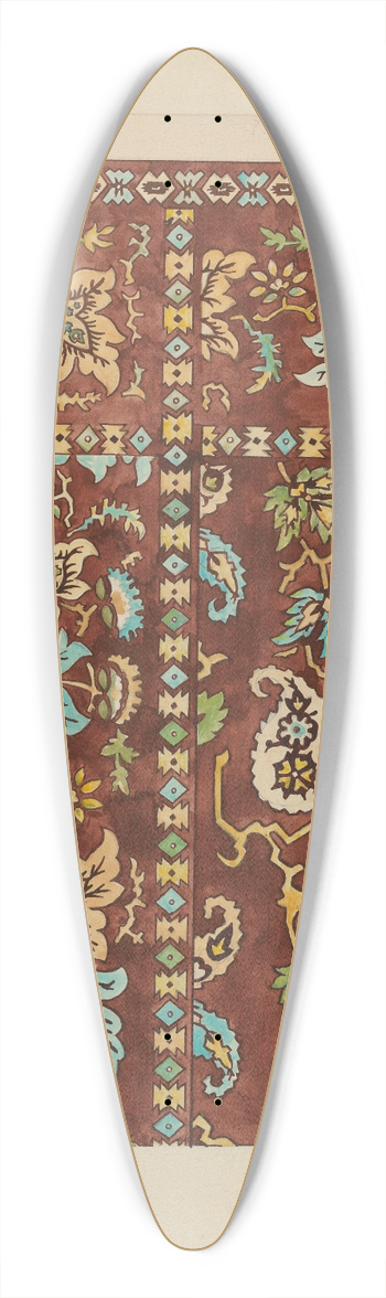 Percival Jenner - Cotton Kerchief 39.3 inch art pintail longboard deck