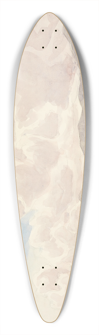 Peter Hansen - Italiensk landskab 39.3 inch art pintail longboard deck