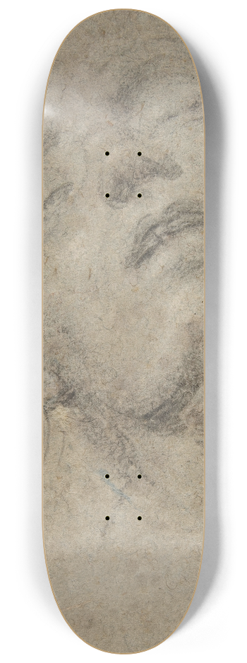 Giovanni Girolamo Savoldo - Study of a Head 8.25 inch art skate deck