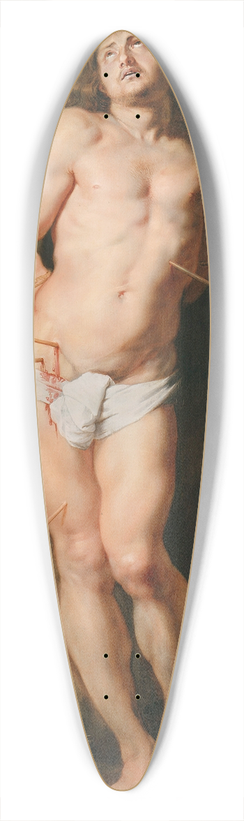 Peter Paul Rubens - St. Sebastian 39.3 inch art pintail longboard deck