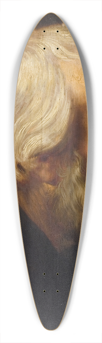 Peter Paul Rubens - The Apostle Peter 39.3 inch art pintail longboard deck