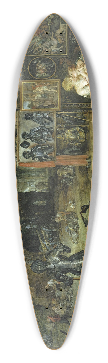 Peter Paul Rubens - Touch 39.3 inch art pintail longboard deck