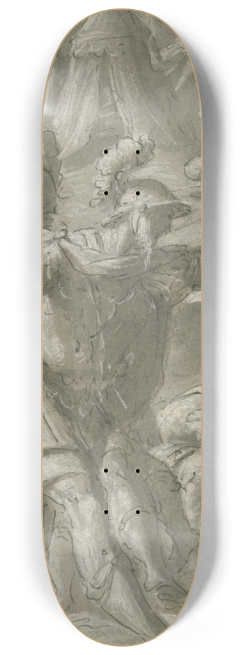 Giovanni Mauro della Rovere - Gideon Choosing hisArmy 8.25 inch art skate deck