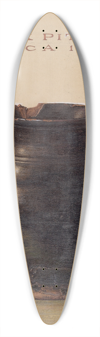Philip Smith - Pitcher 39.3 inch art pintail longboard deck