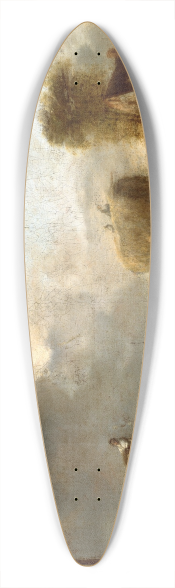Philips Wouwerman - Hay Harvest 39.3 inch art pintail longboard deck