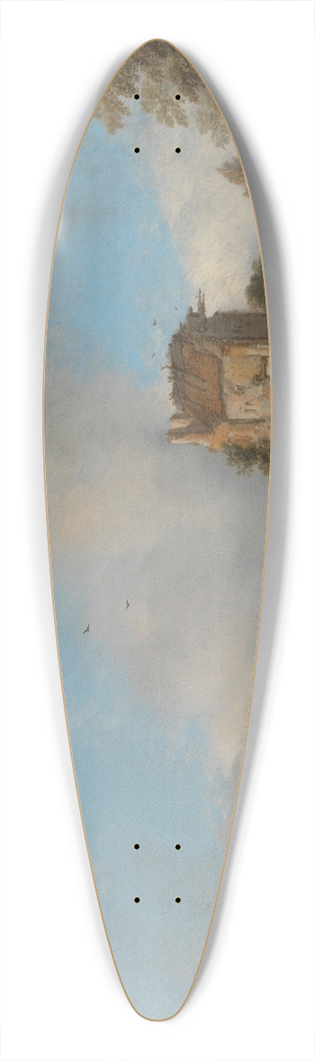 Philips Wouwerman - The Stag Hunt 39.3 inch art pintail longboard deck