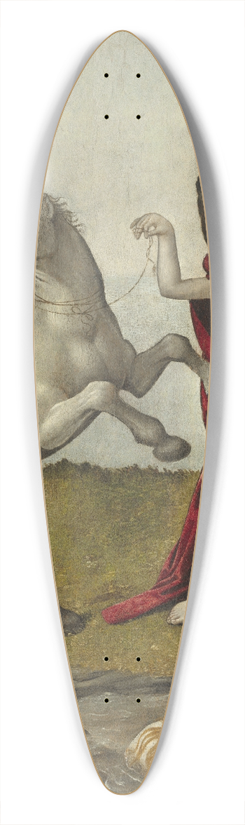 Piero di Cosimo - Allegory 39.3 inch art pintail longboard deck