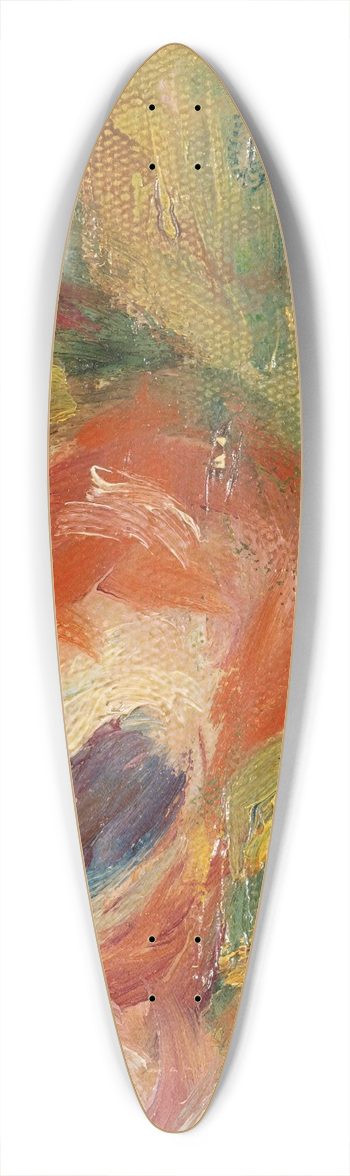 Pierre-Auguste Renoir - Anmones 39.3 inch art pintail longboard deck