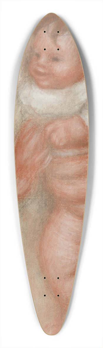 Pierre-Auguste Renoir - Enfant Nu Debout 39.3 inch art pintail longboard deck