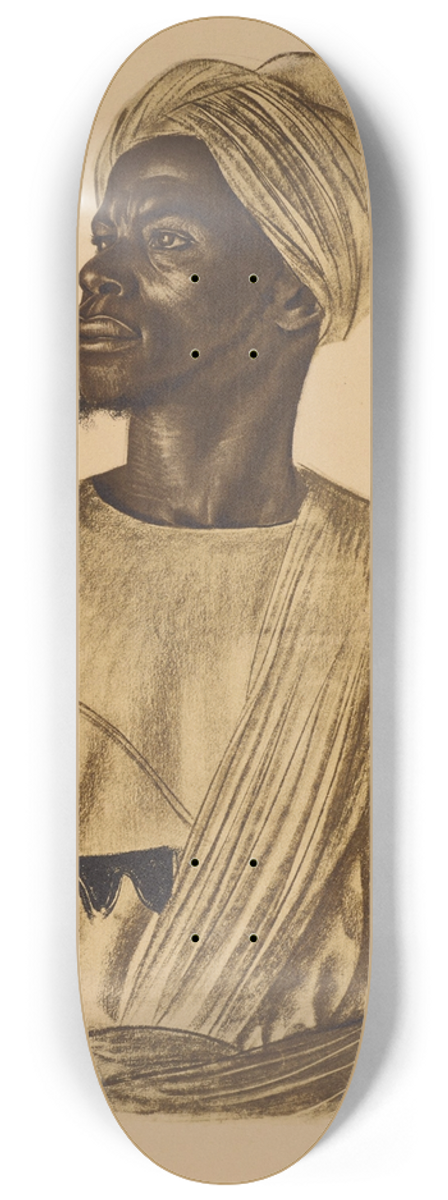 Alexandre Jacovleff - Gadem, chasseur delephants, Birao 8.25 inch art skate deck
